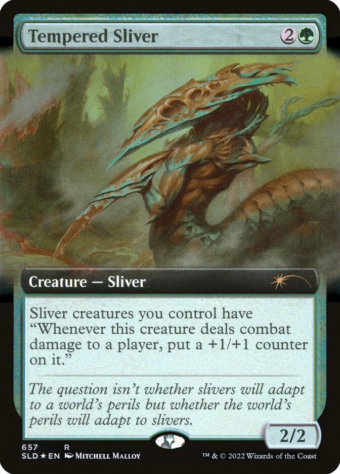 Tempered Sliver Secret Lair Foil