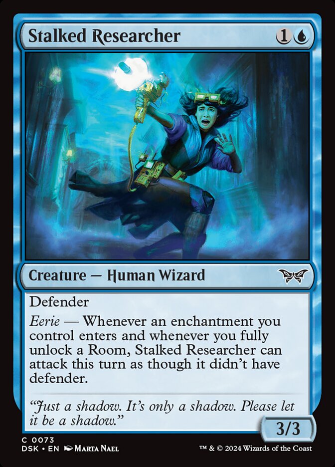 Stalked Researcher Foil