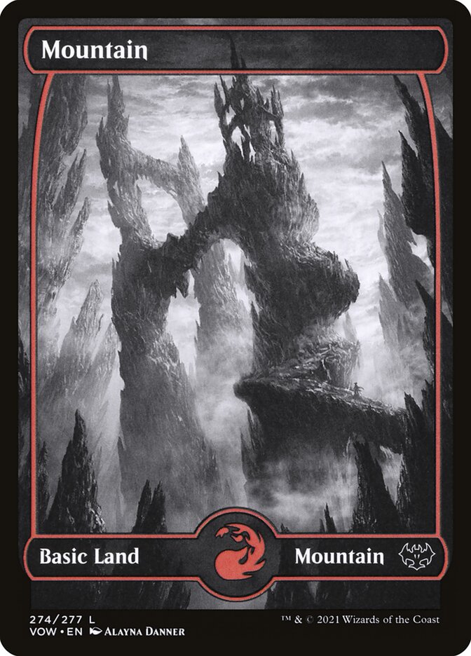 Mountain Full art Foil