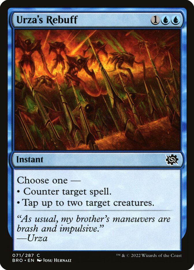 Urza's Rebuff Foil