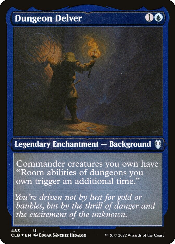 Dungeon Delver Etched Foil