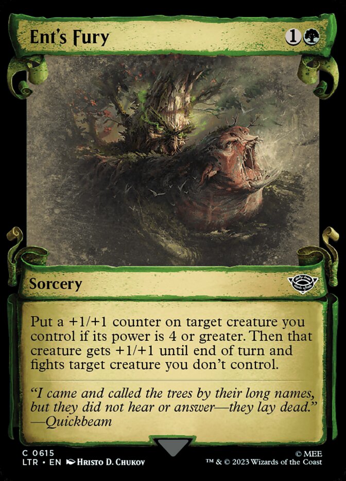 Ent's Fury Showcase