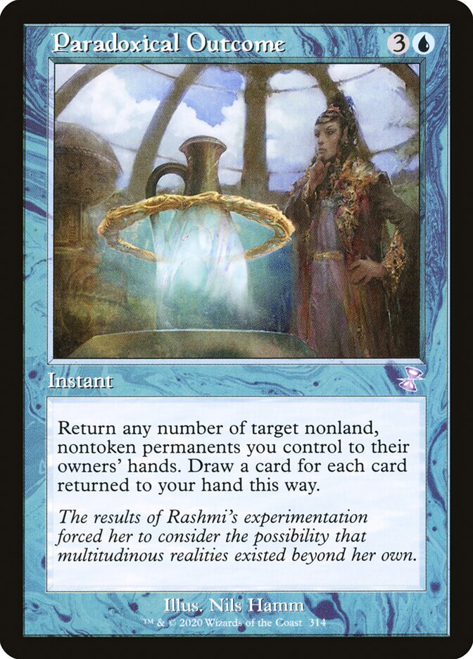 Paradoxical Outcome Old Frame