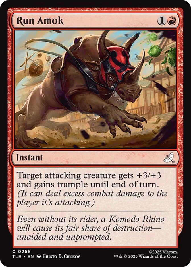 Run Amok Foil