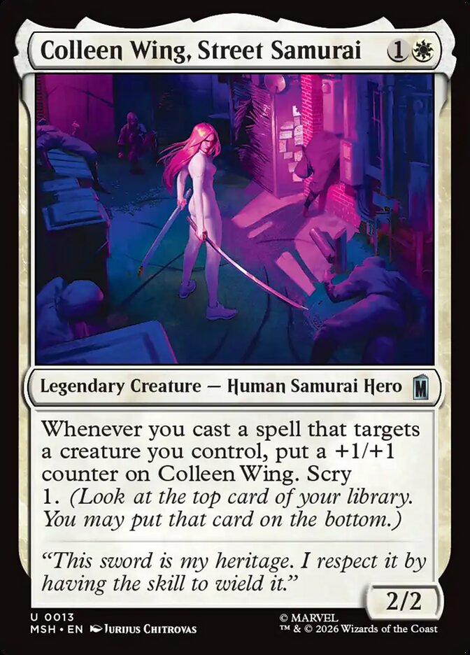 Colleen Wing, Street Samurai Foil