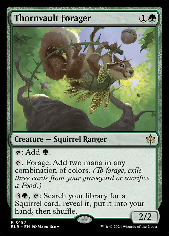 Thornvault Forager Foil