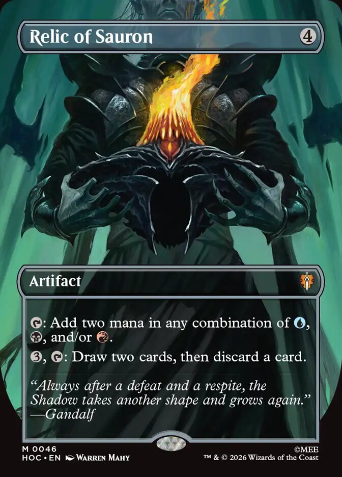 Relic of Sauron Classic Artist