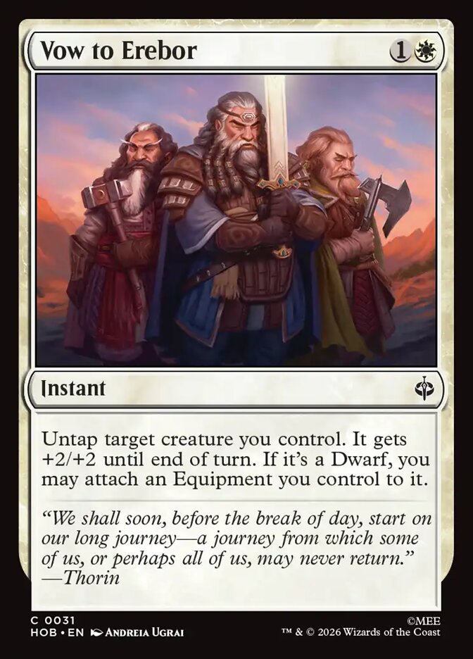 Vow to Erebor Foil