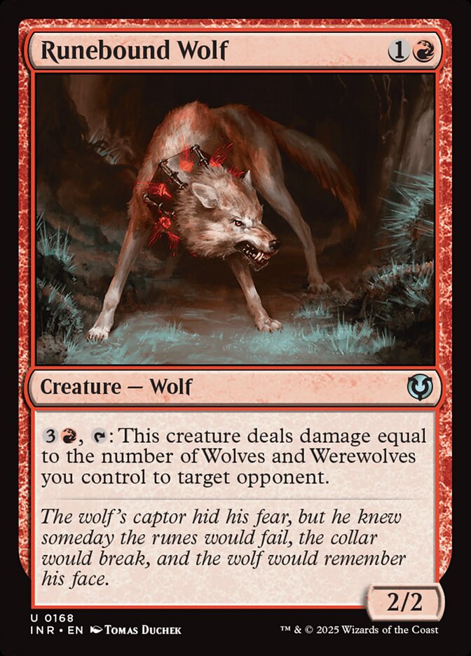 Runebound Wolf Foil