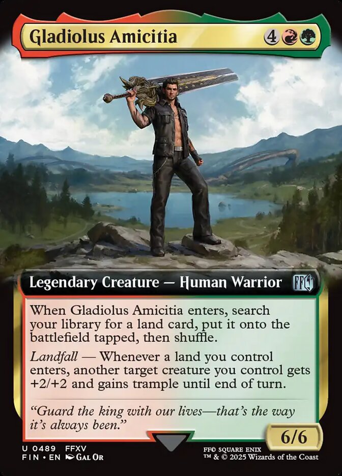 Gladiolus Amicitia Extended Art