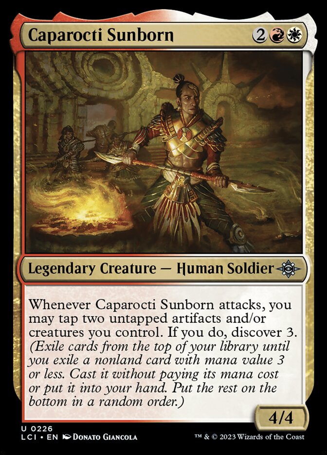 Caparocti Sunborn Foil