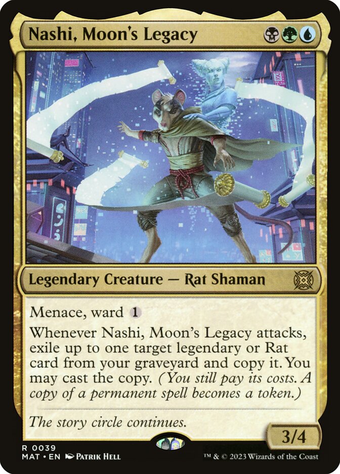 Nashi, Moon's Legacy Foil