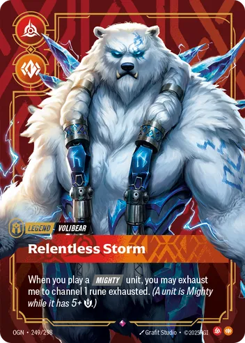 Relentless Storm Foil