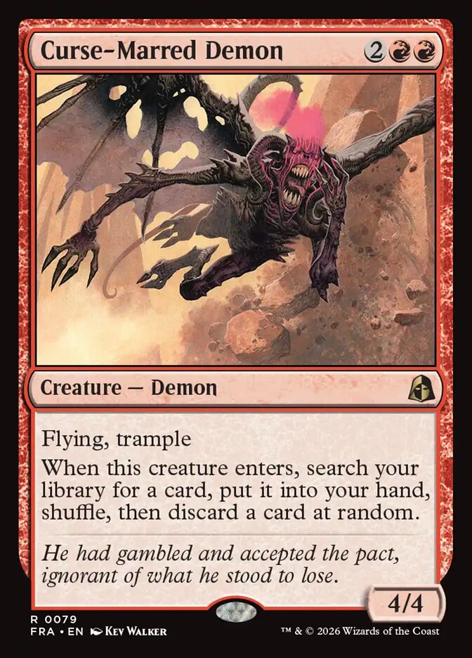 Curse-Marred Demon Foil