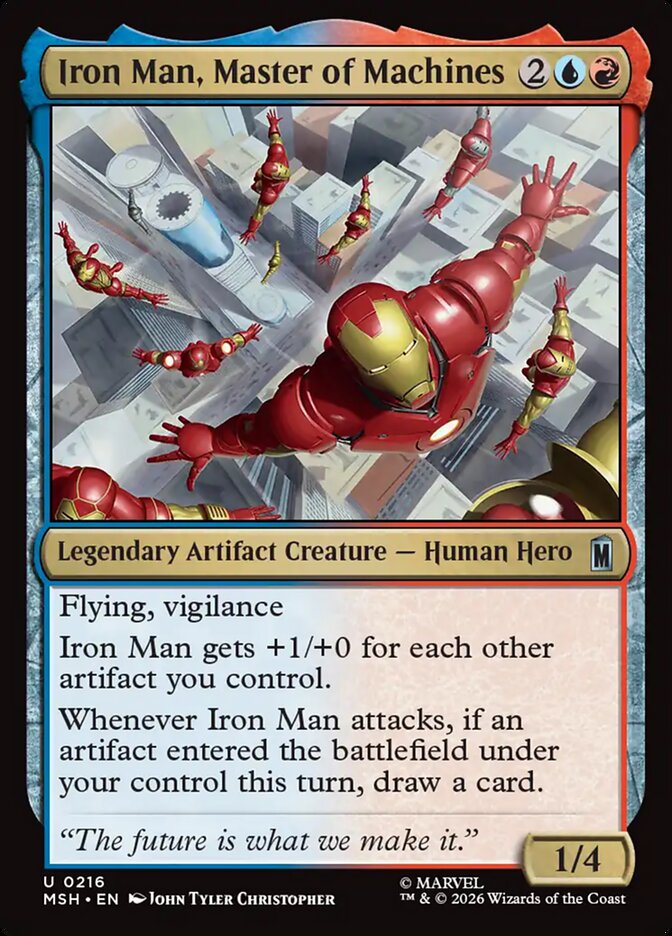 Iron Man, Master of Machines Foil