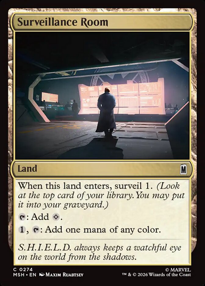 Surveillance Room Foil
