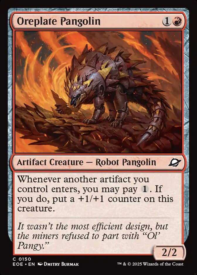 Oreplate Pangolin Foil