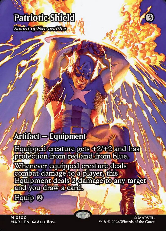 Sword of Fire and Ice Borderless Foil