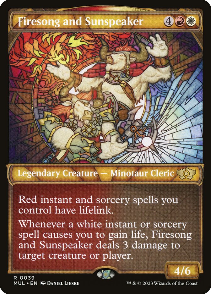 Firesong and Sunspeaker Showcase
