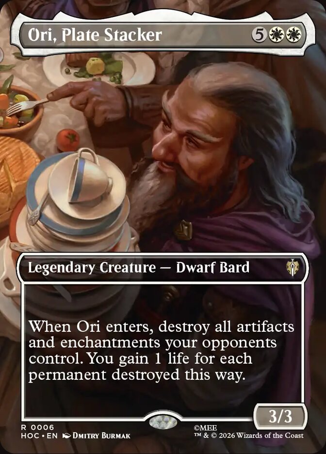 Ori, Plate Stacker Scene