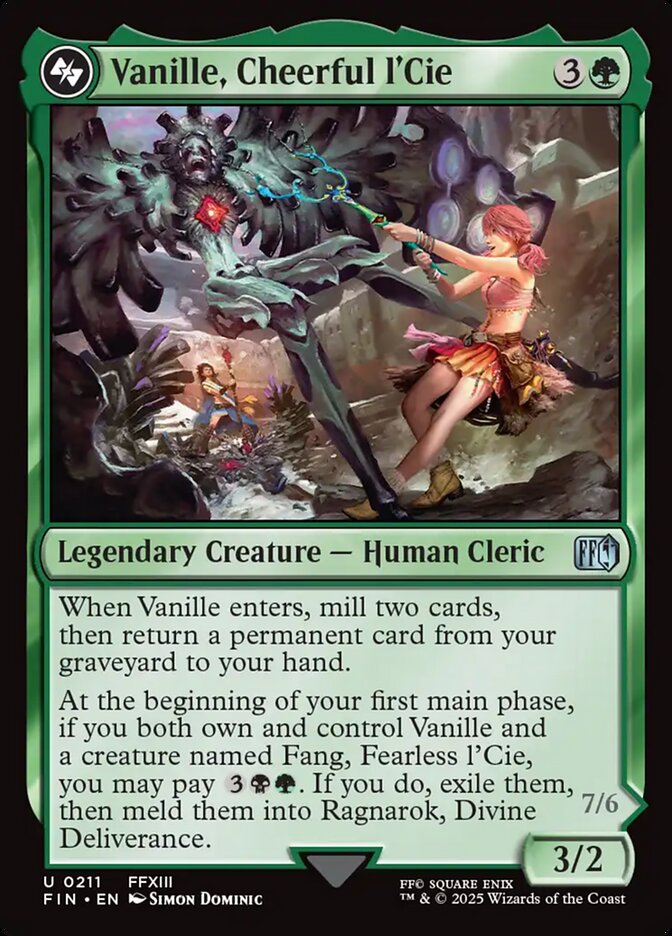 Vanille, Cheerful l'Cie Foil