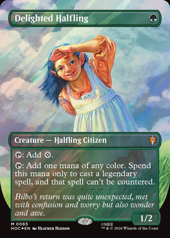 Delighted Halfling Classic Artist Surge Foil