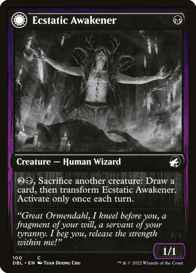 Ecstatic Awakener // Awoken Demon Foil