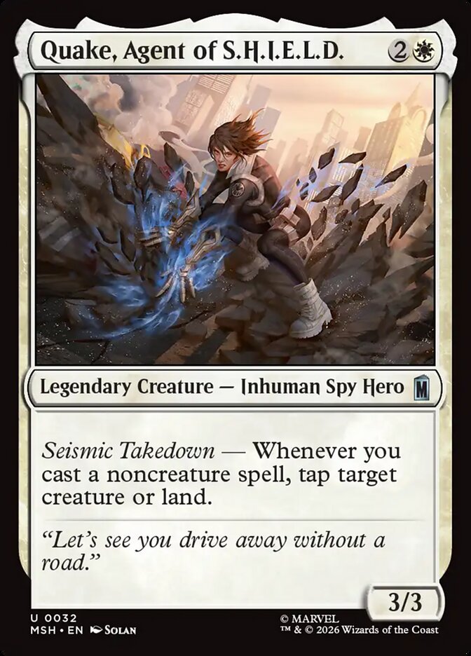 Quake, Agent of S.H.I.E.L.D. Foil
