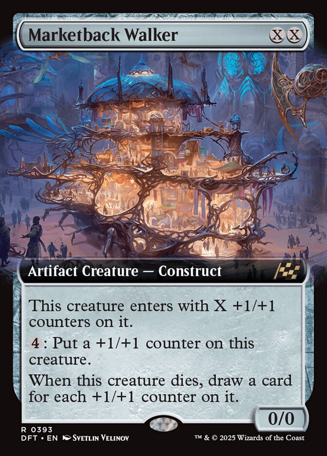 Marketback Walker Extended Art Foil