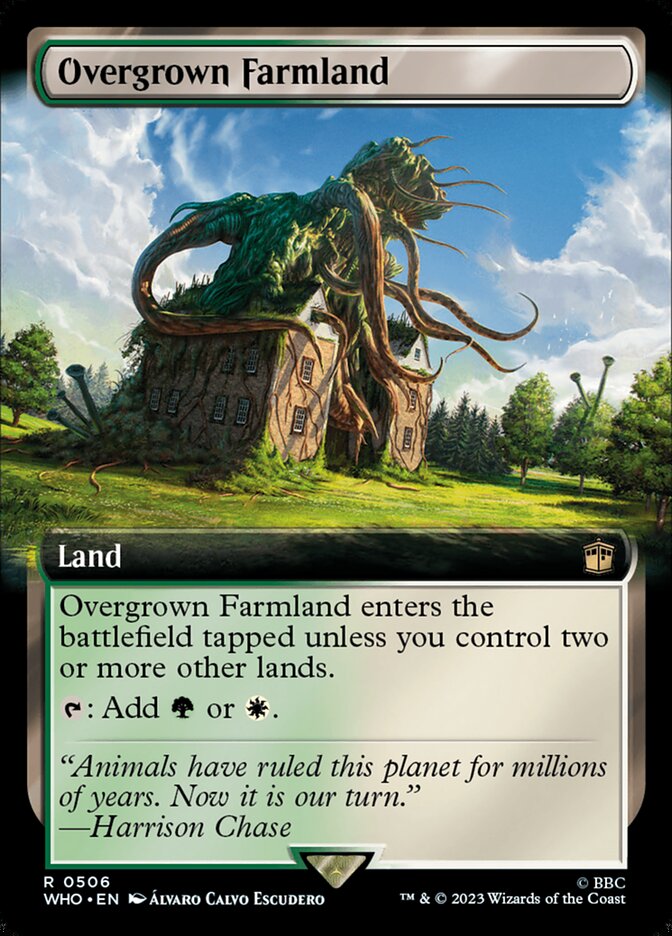 Overgrown Farmland Extended Art