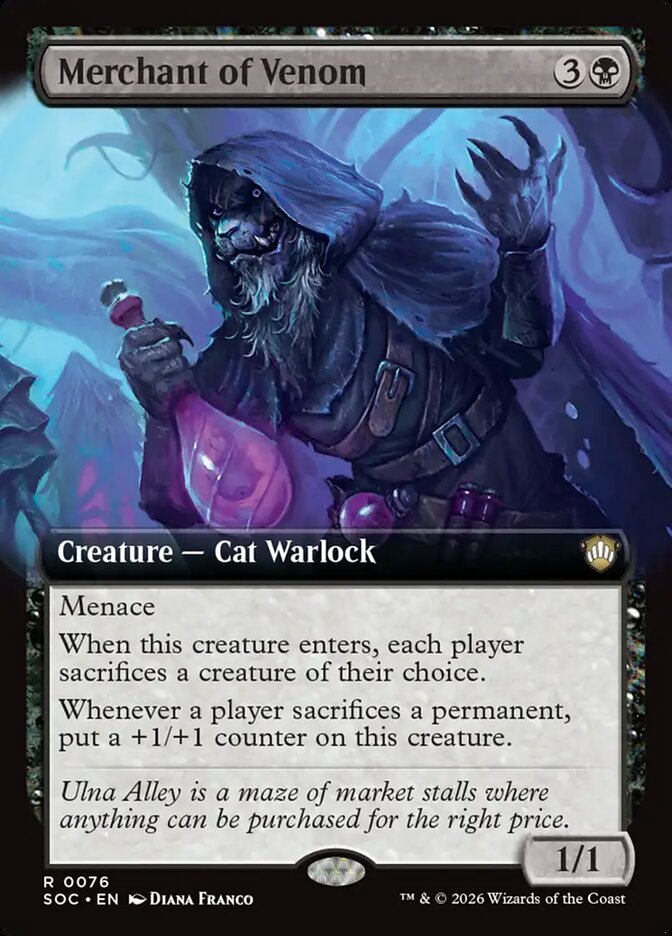 Merchant of Venom Extended Art