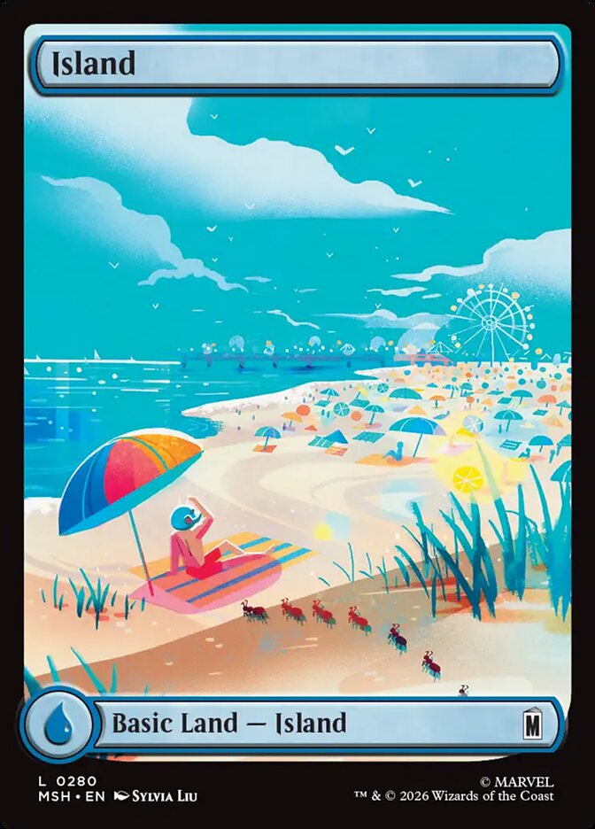 Island Full Art Foil