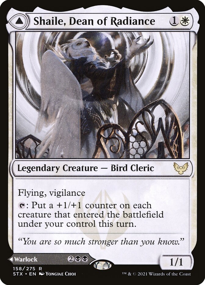Shaile, Dean of Radiance // Embrose, Dean of Shadow Foil