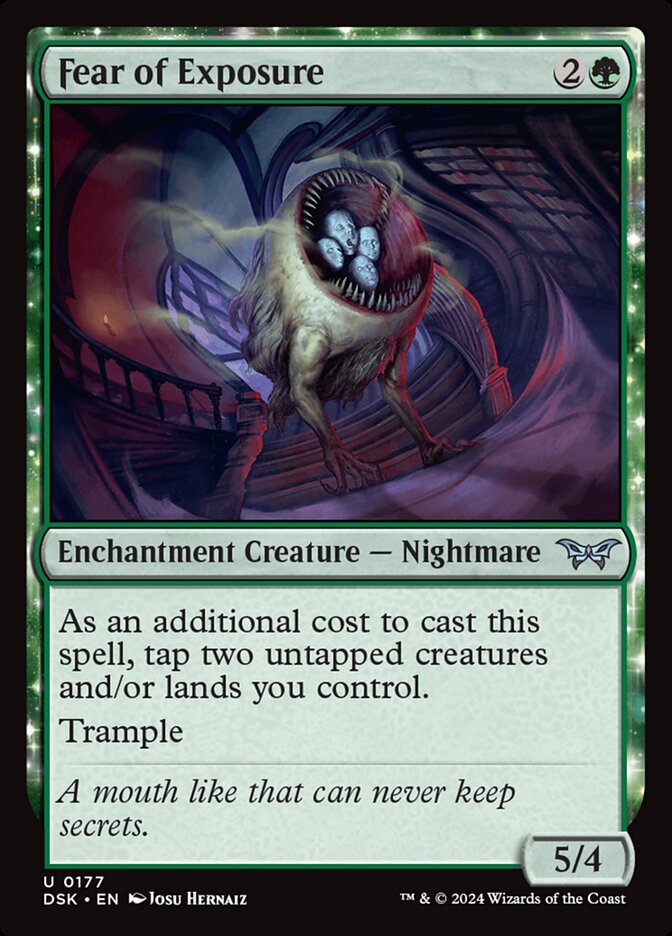 Fear of Exposure Foil