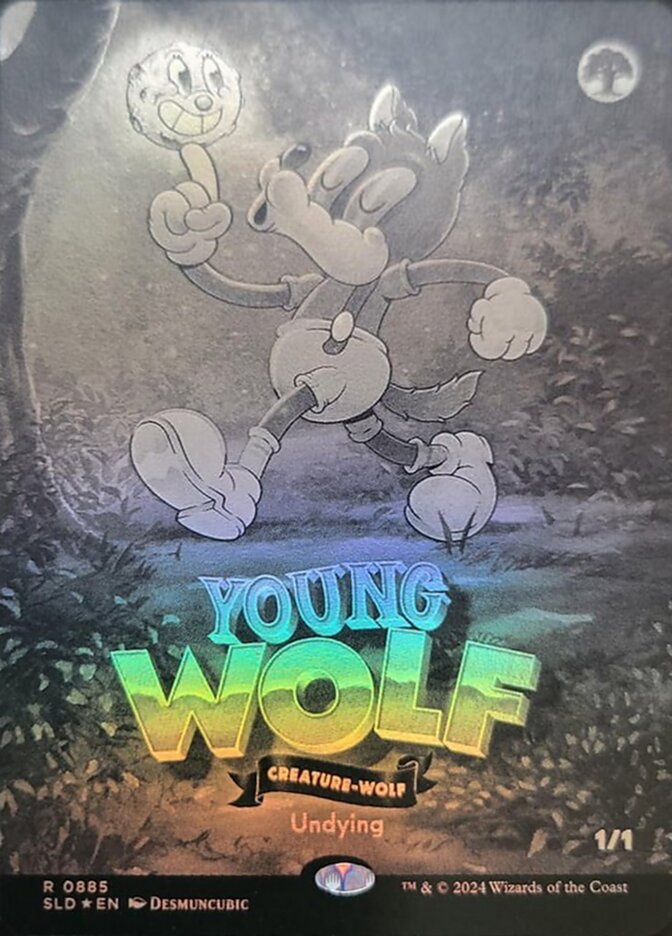 Young Wolf Secret Lair Foil