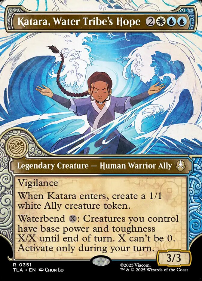 Katara, Water Tribe's Hope Alter Elemental Frame