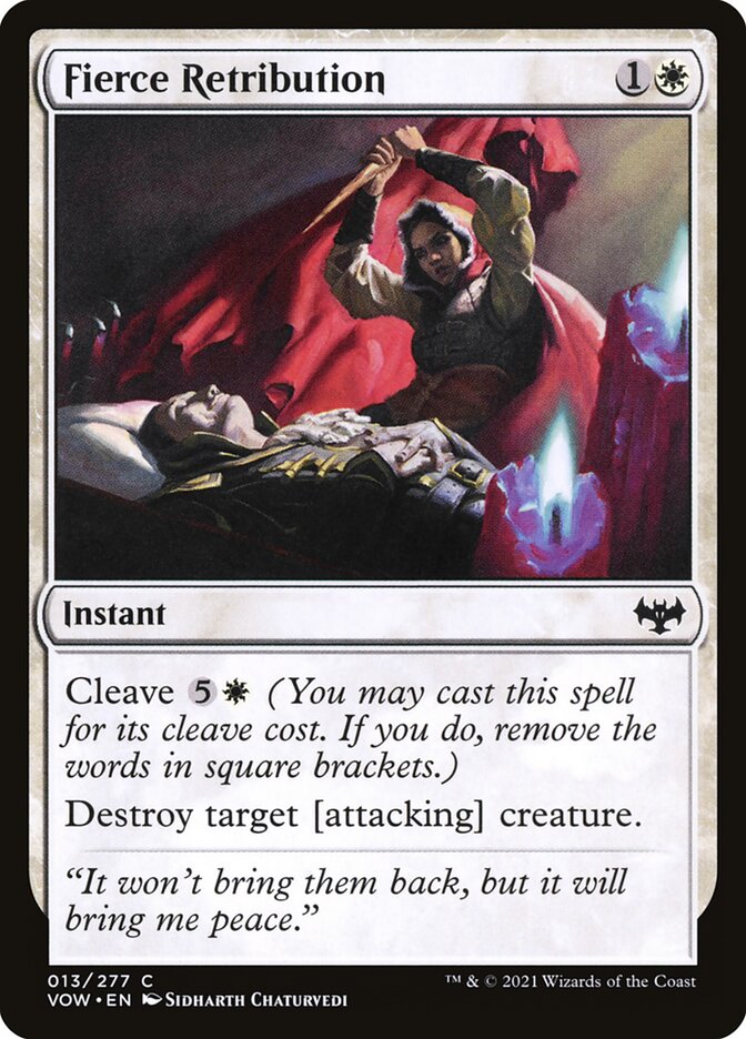 Fierce Retribution Foil