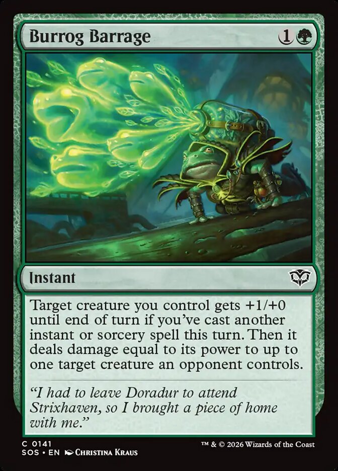 Burrog Barrage Foil