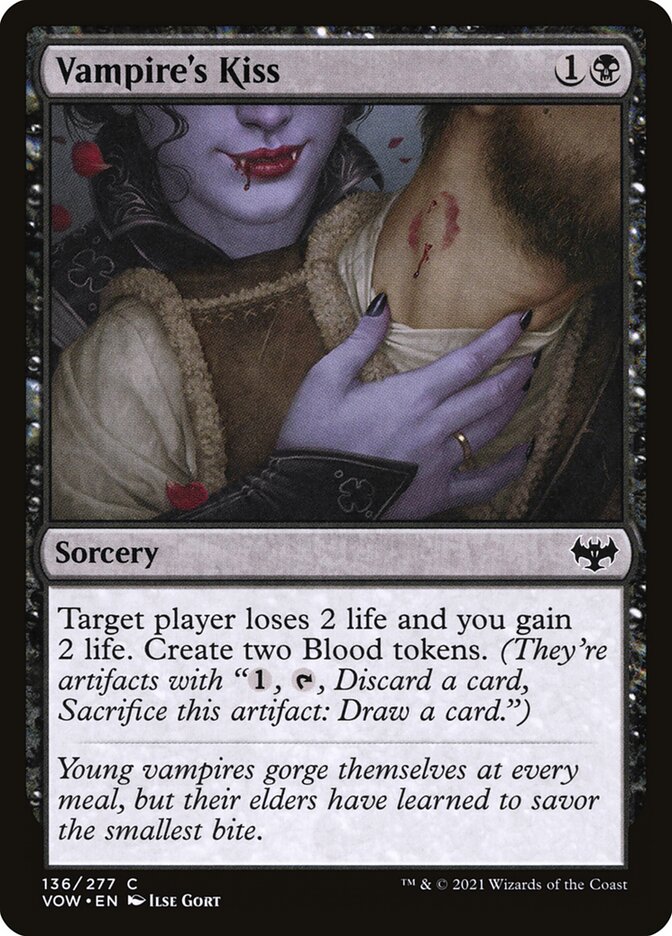 Vampire's Kiss Foil