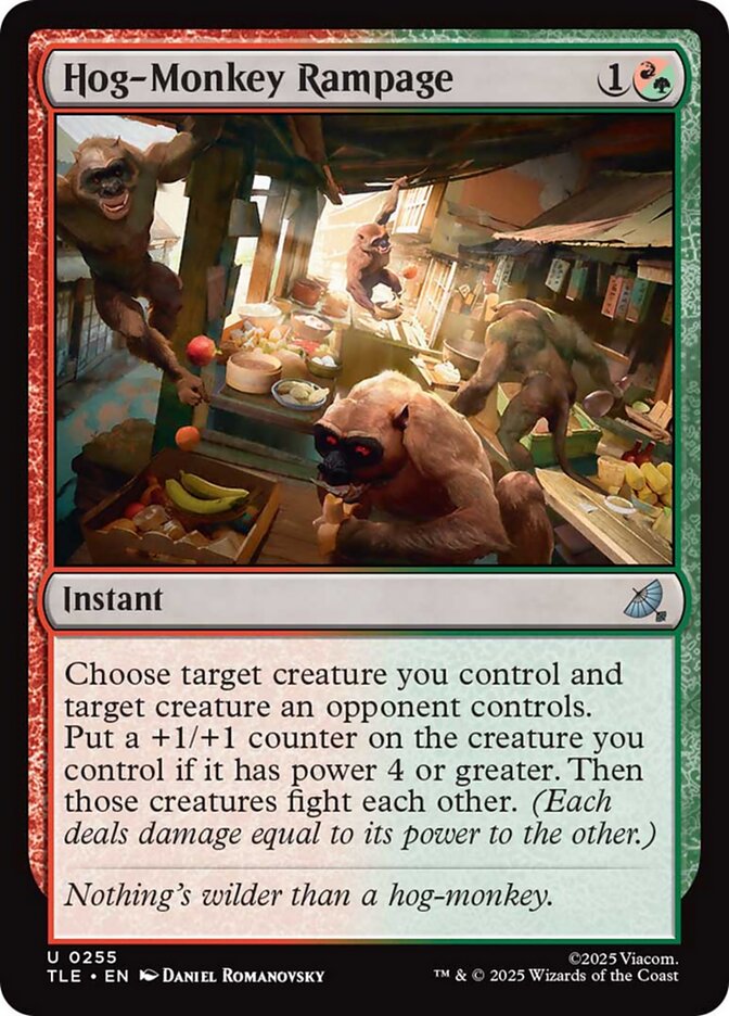 Hog-Monkey Rampage Foil