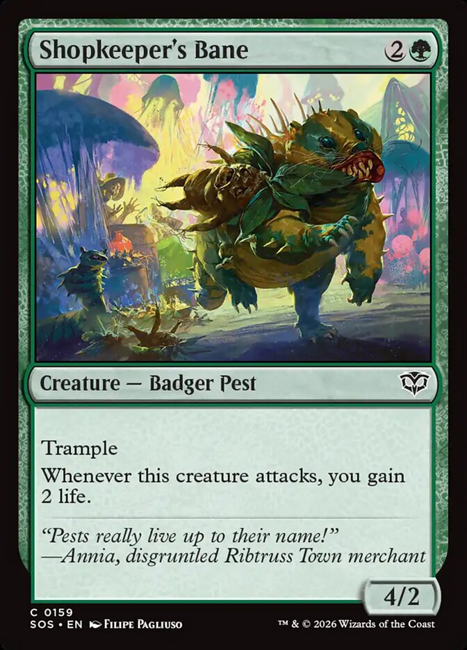 Shopkeeper's Bane Foil