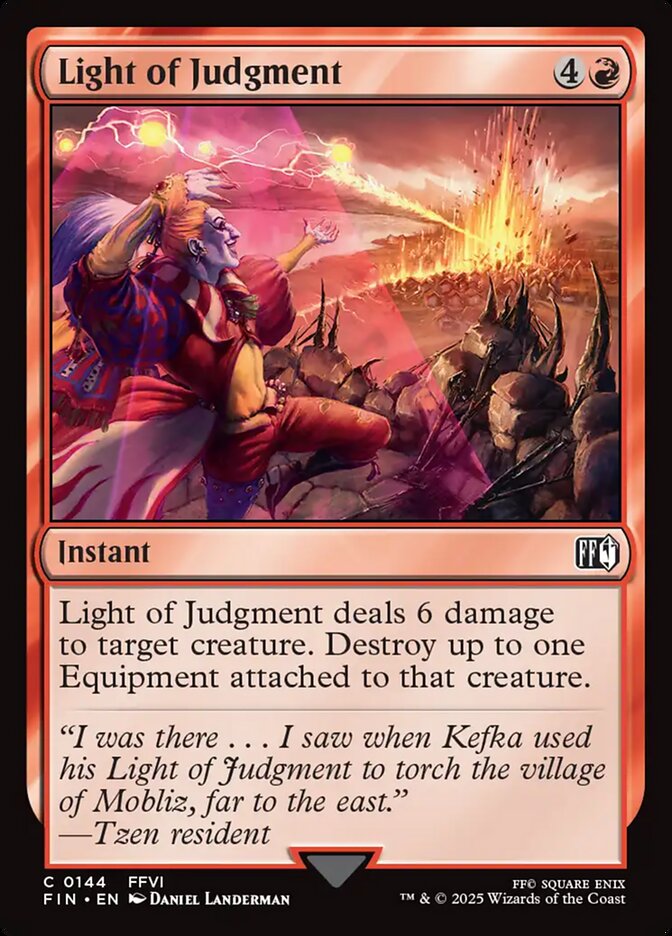 Light of Judgment Foil