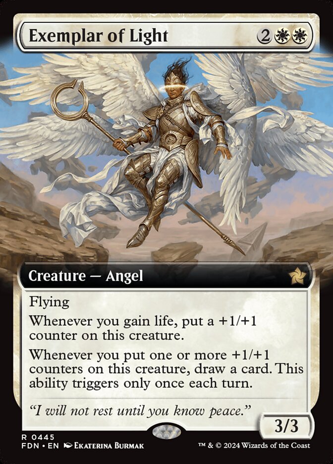 Exemplar of Light Extended Art