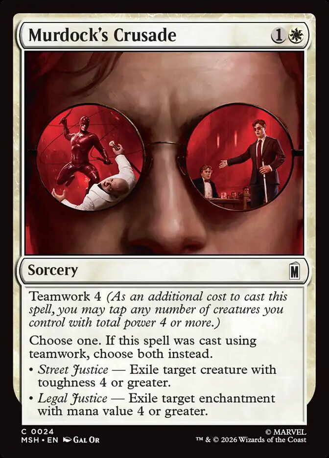 Murdock's Crusade Foil