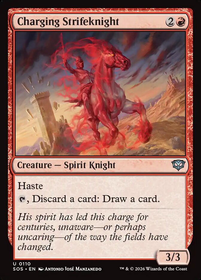 Charging Strifeknight Foil