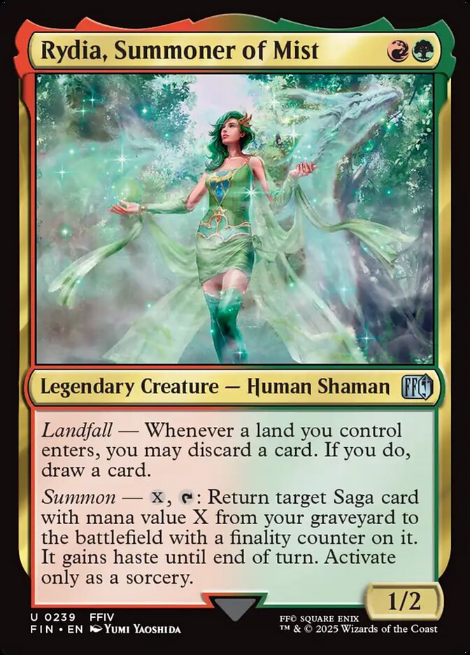 Rydia, Summoner of Mist Foil