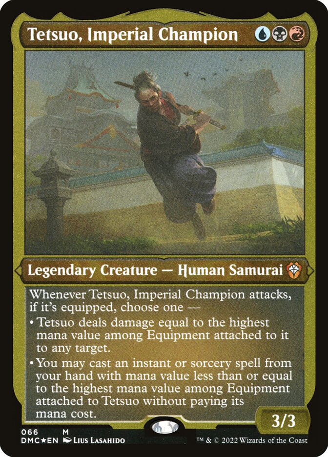 Tetsuo, Imperial Champion Etched Foil