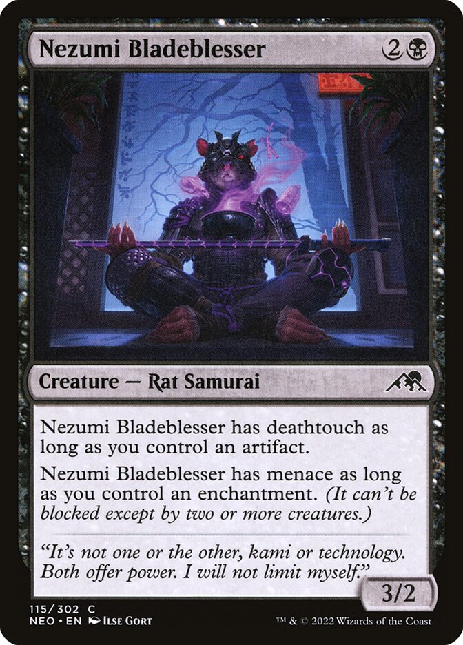 Nezumi Bladeblesser Foil