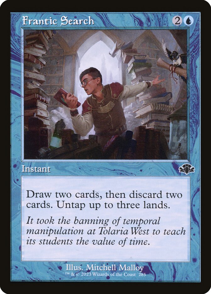 Frantic Search Old Frame Foil