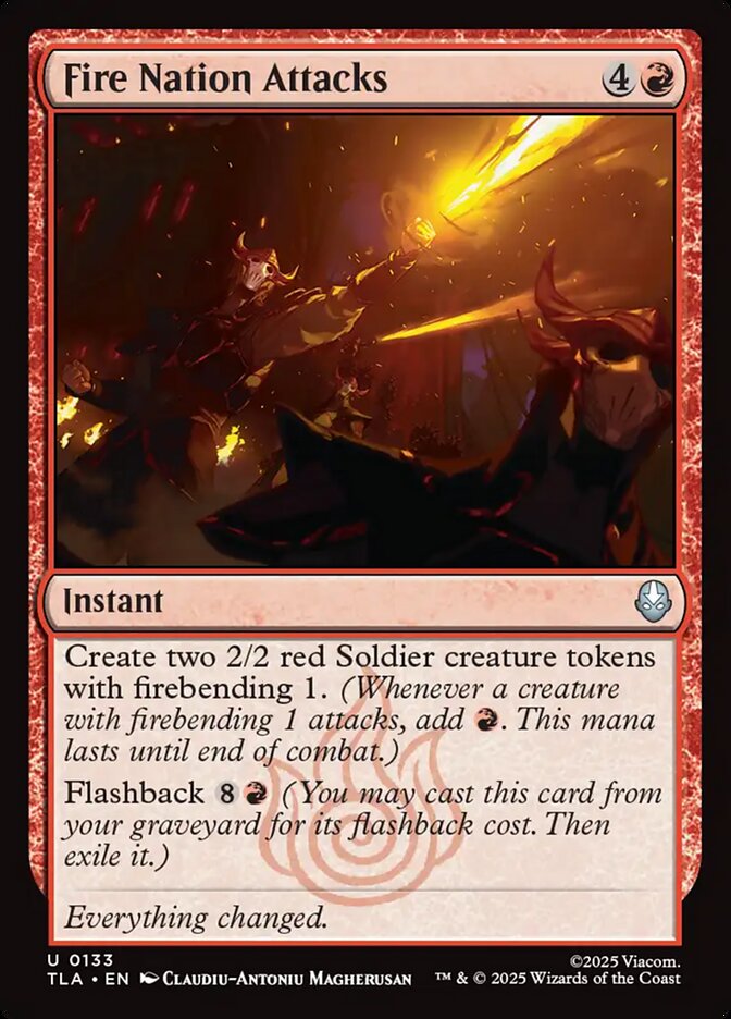 Fire Nation Attacks Foil